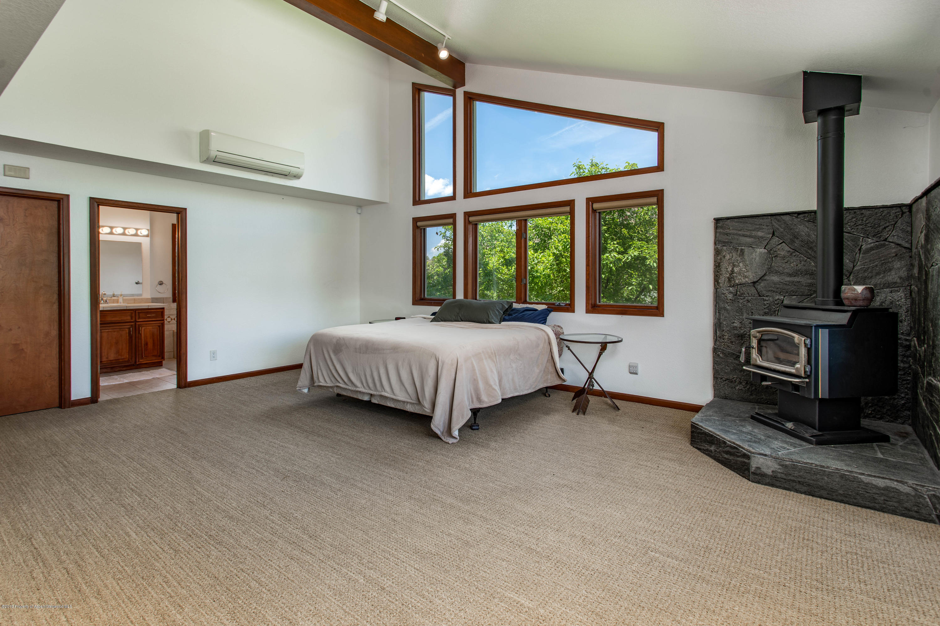 362 Panoramic Drive Silt, CO 81652 - Photo 21 of 43 a bedroom with a bed and a fireplace