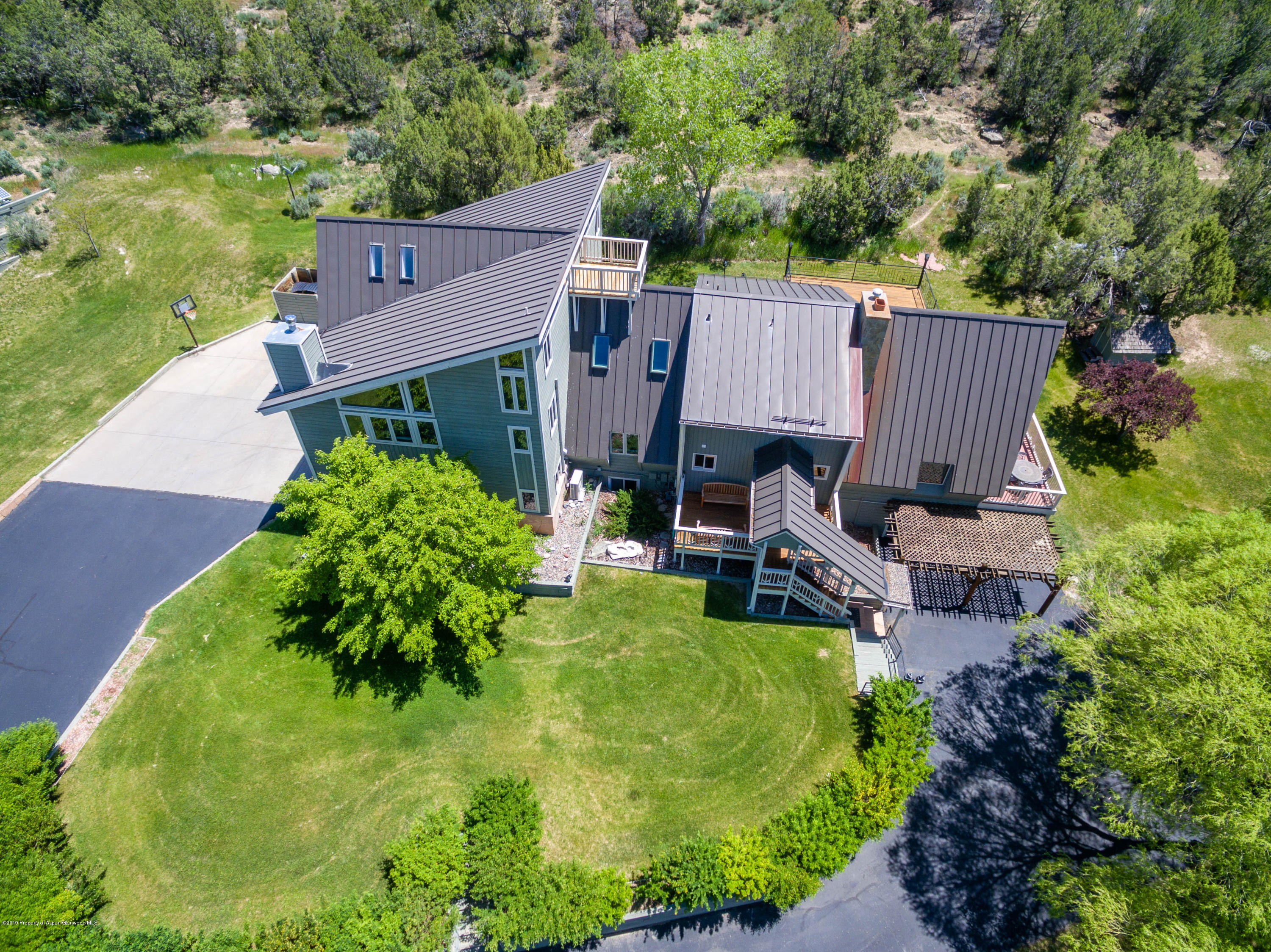362 Panoramic Drive Silt, CO 81652 - Photo 4 of 43 an aerial view of a house with yard and lake view