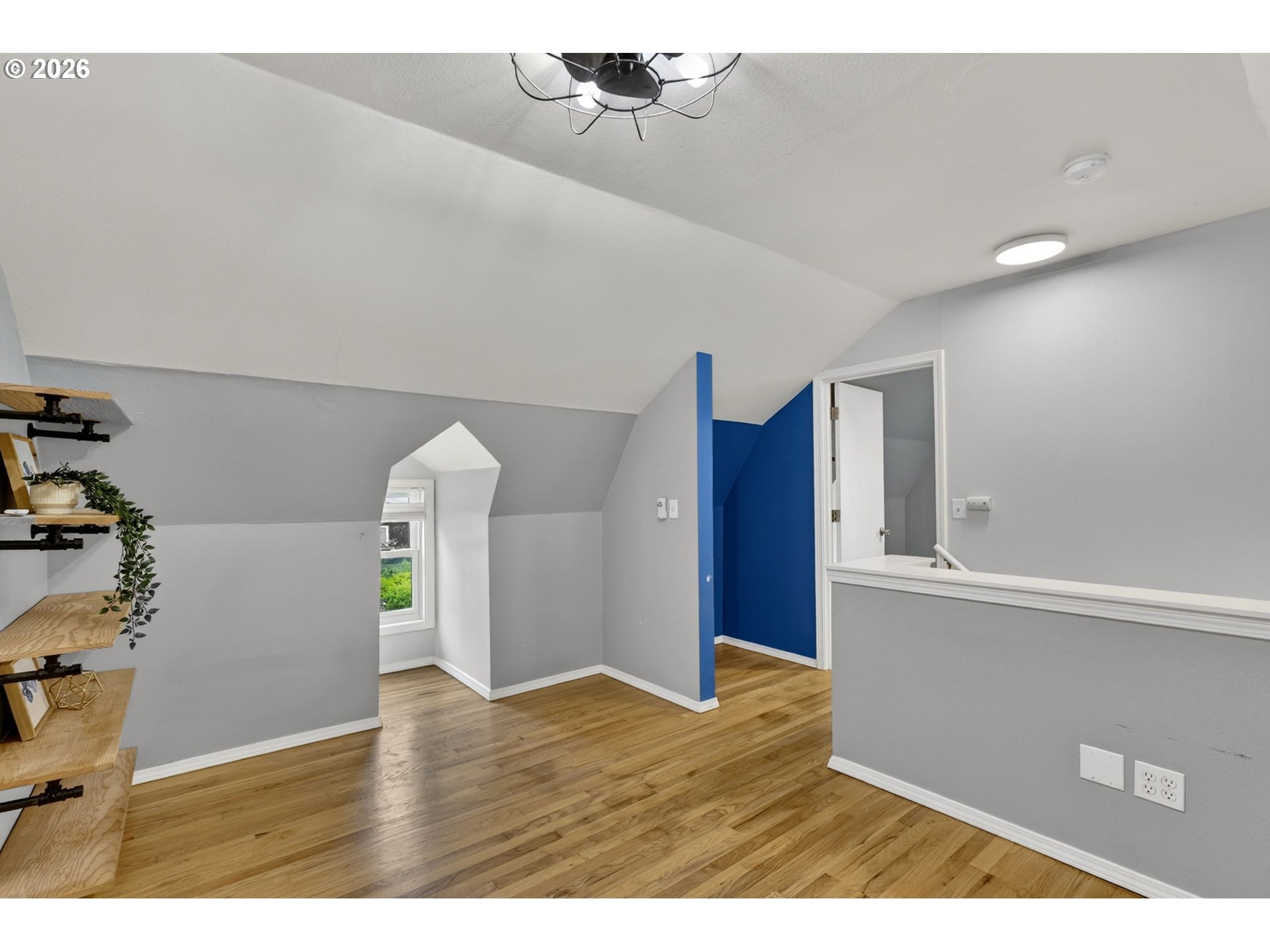 11824 Southeast Liebe Street Portland, OR 97266 - Photo 33 of 48 a view interior of a house wooden floor and windows