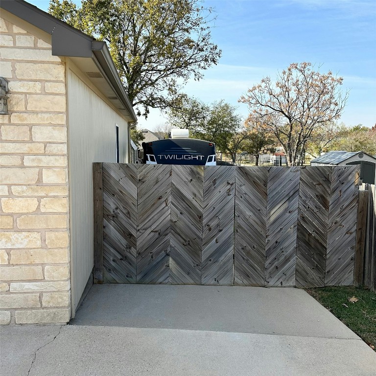 201 Millington Lane Buda, TX 78610 - Photo 26 of 28 RV storage gate