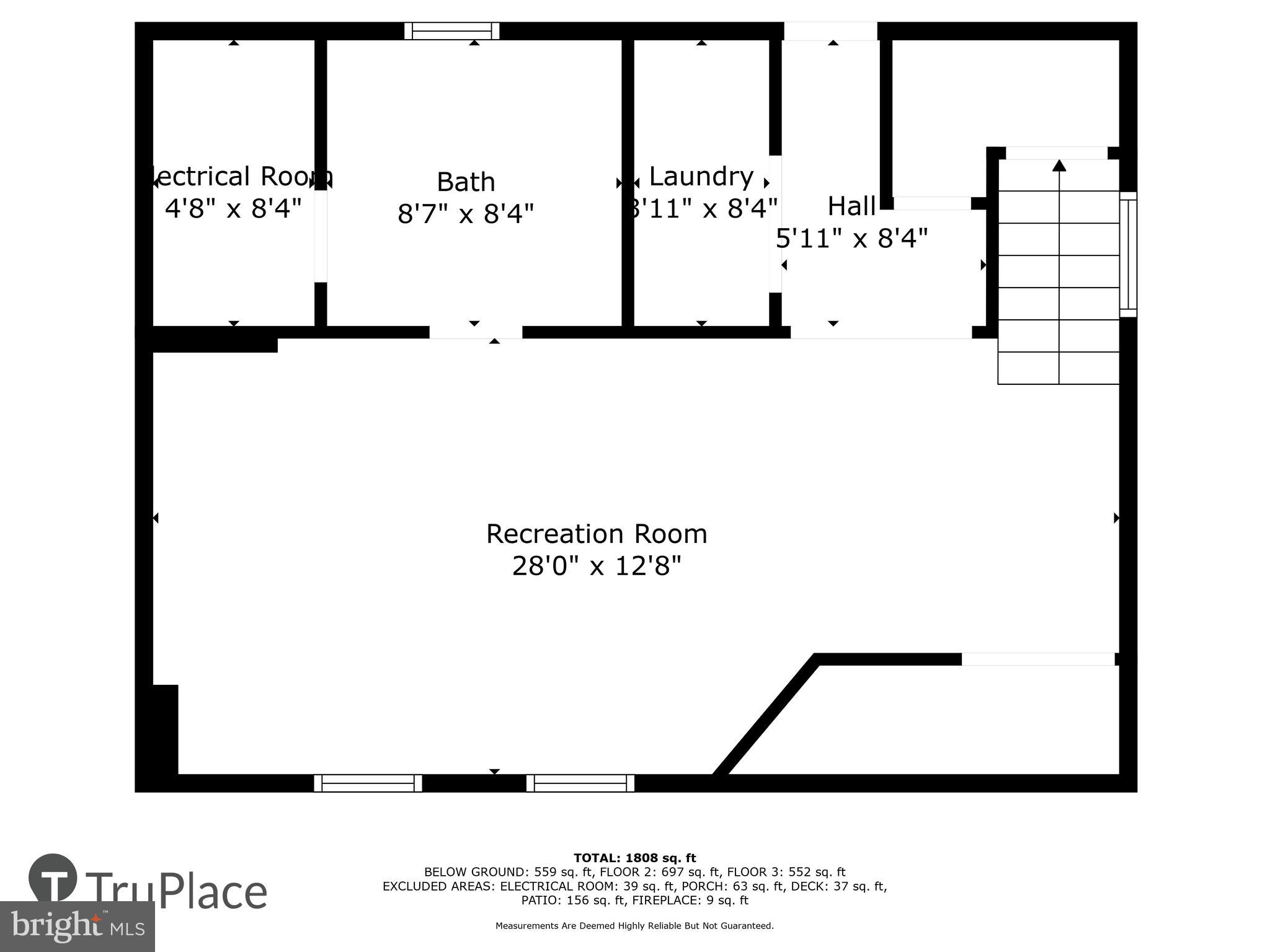 10121 Markham Street Silver Spring, MD 20901 - Photo 79 of 80 Lower Level Floor Plan
