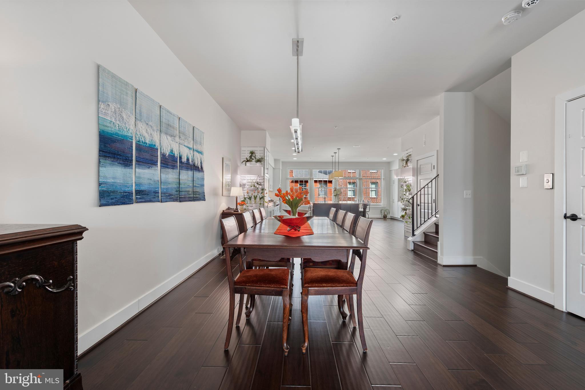922 South Streeper Street Baltimore, MD 21224 - Photo 12 of 33 a view of a dining room with furniture window and wooden floor