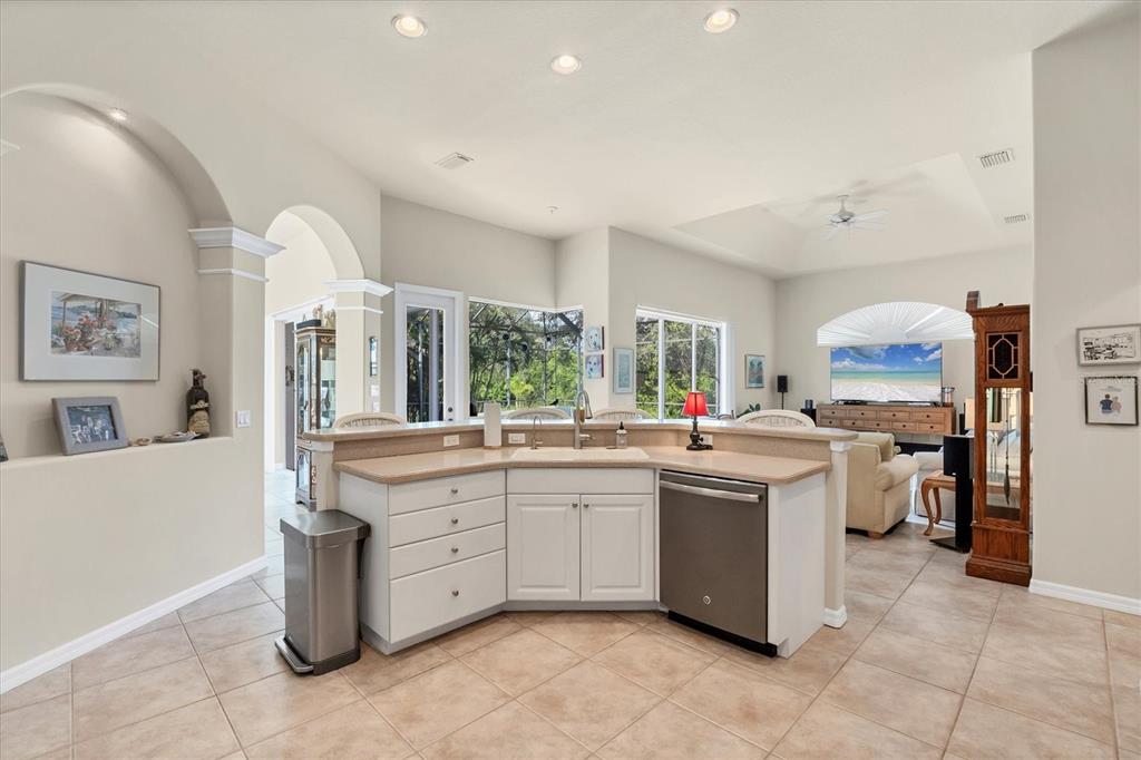 4 Windward Way Placida, FL 33946 - Photo 16 of 39 a kitchen with sink and stove