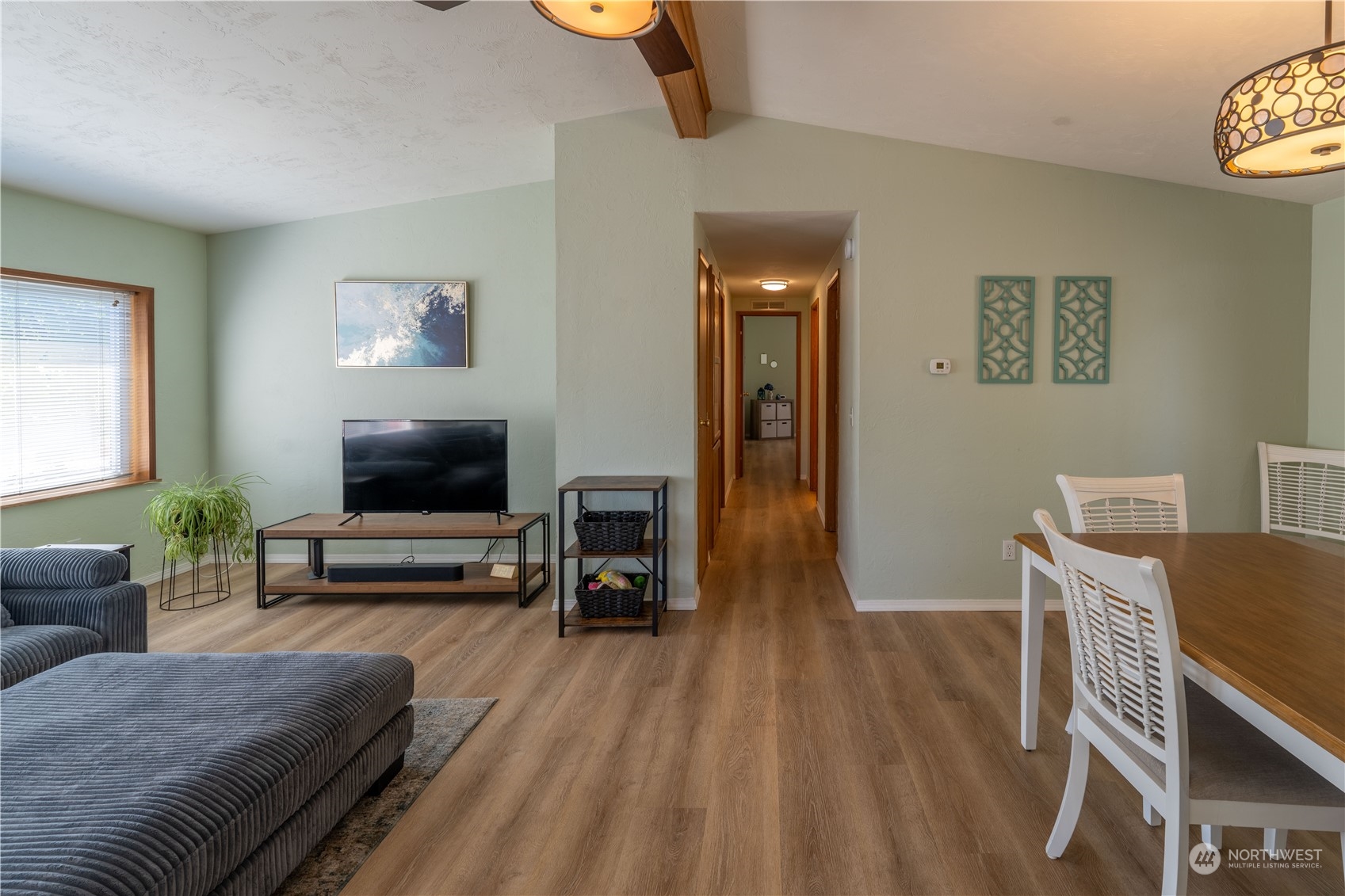 320 Fircrest Drive Sequim, WA 98382 - Photo 12 of 25 a living room with furniture and a flat screen tv