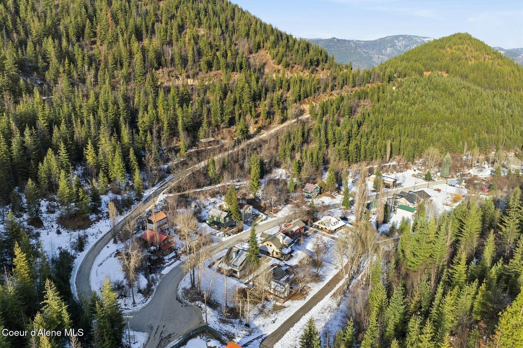 1020 Mill Street Wardner, ID 83837 - Photo 37 of 44 Aerial View