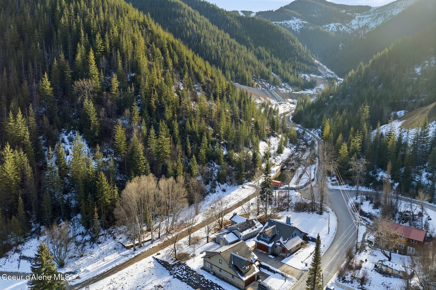 1020 Mill Street Wardner, ID 83837 - Photo 40 of 44 Aerial View