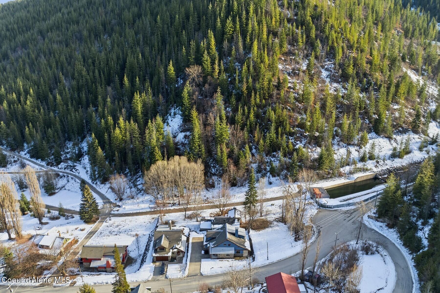 1020 Mill Street Wardner, ID 83837 - Photo 41 of 44 Aerial View