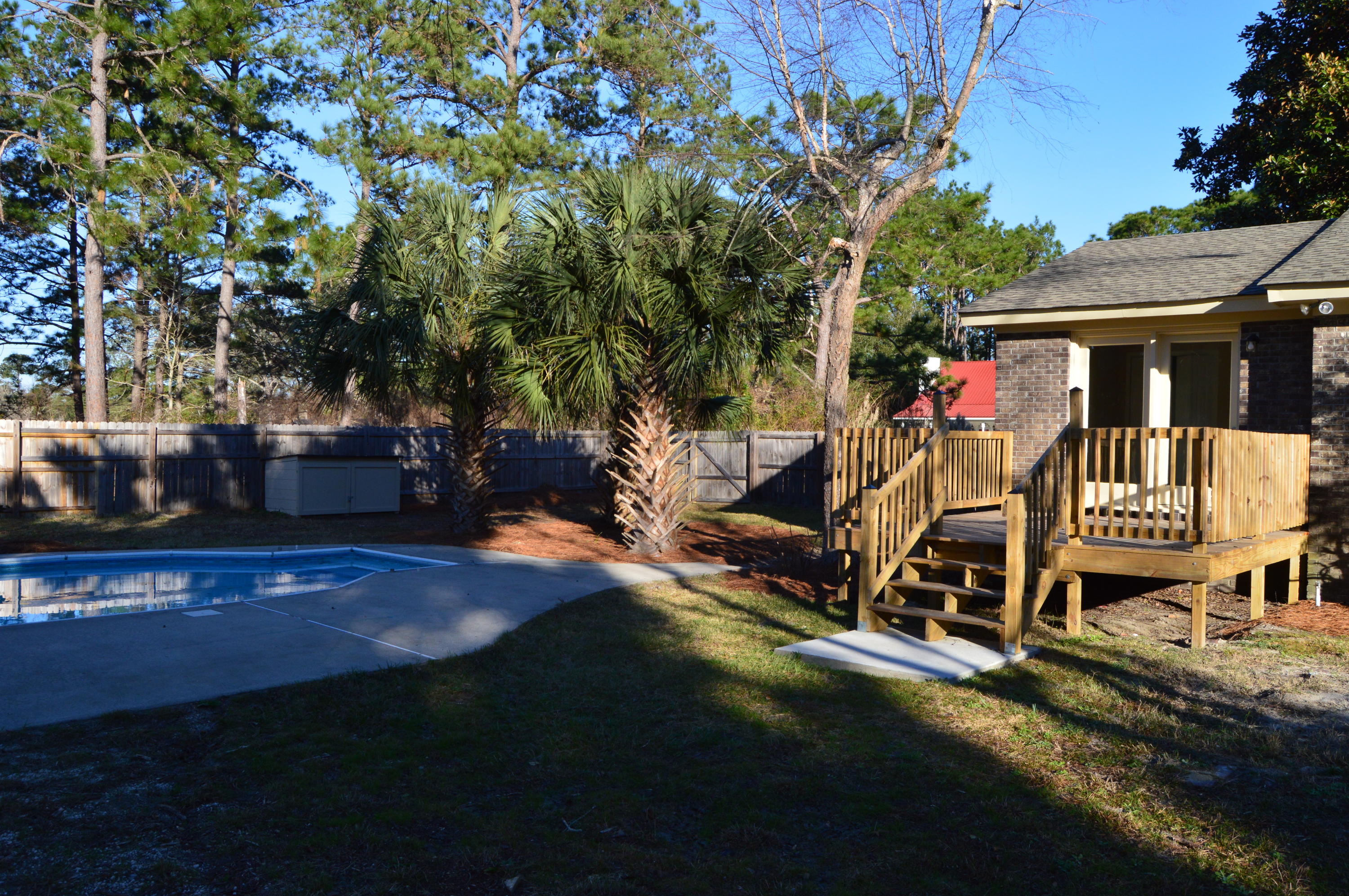 207 Chamblee Road Walterboro, SC 29488 - Photo 16 of 18 Rear at Master Bed