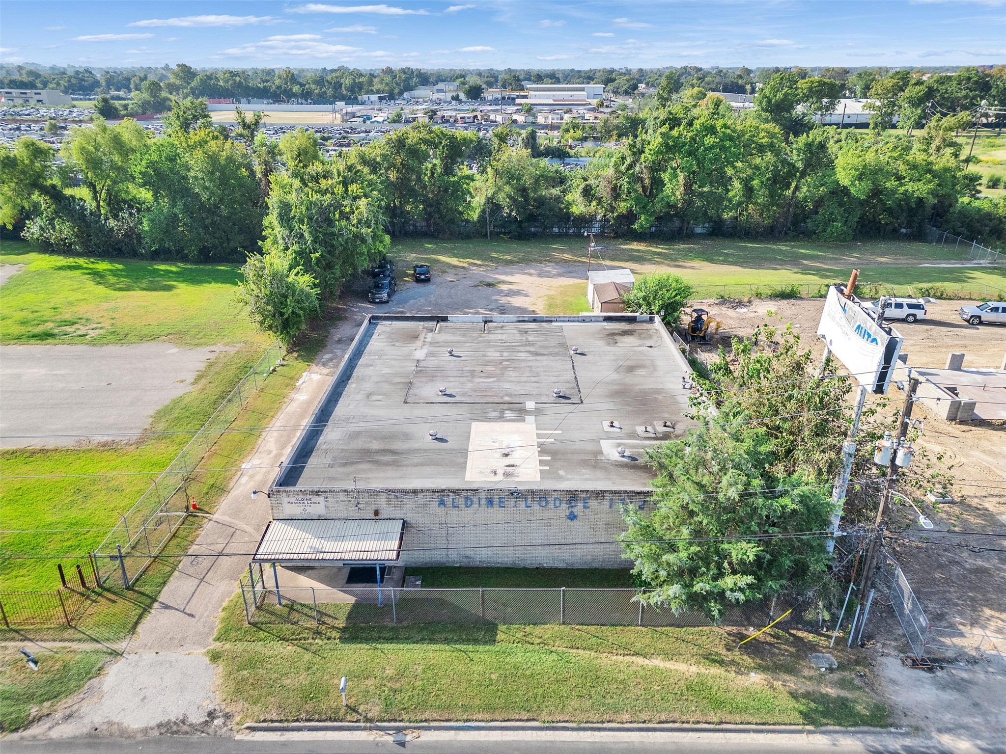 151 West Road Houston, TX 77037 - Photo 2 of 35 Aerial shot from the front of building