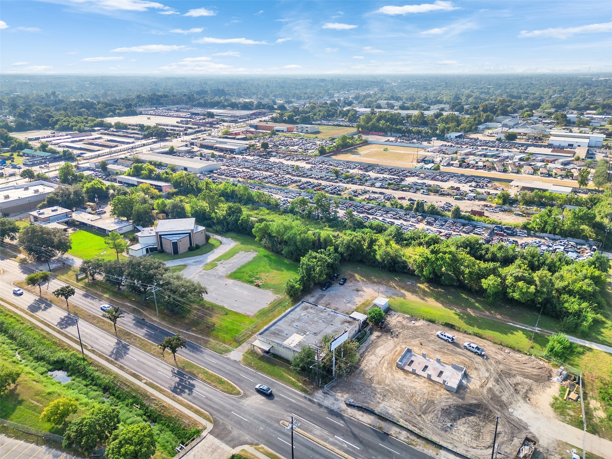 151 West Road Houston, TX 77037 - Photo 4 of 35 Beautiful aerial shot of 151 West Road