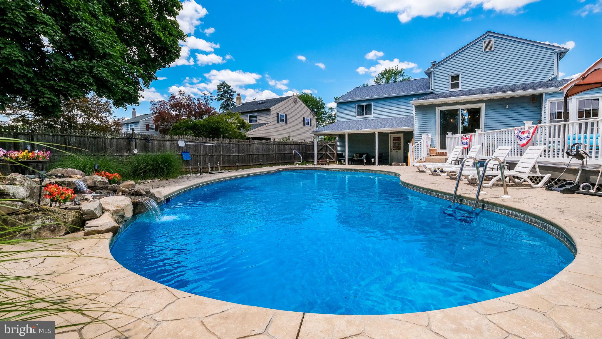 1267 Dahlia Road Warminster, PA 18974 - Photo 37 of 39 In-ground heated pool