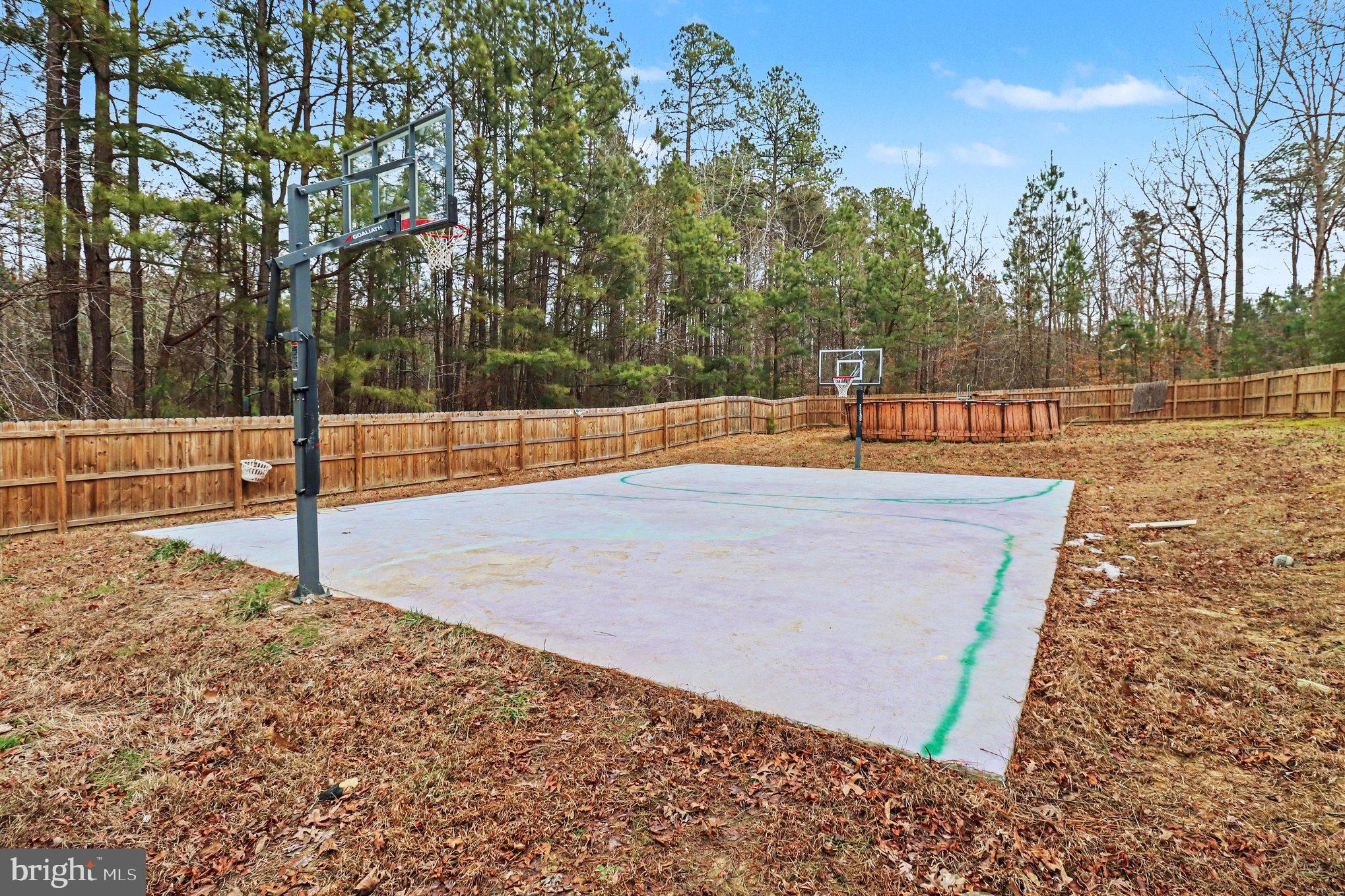 4901 Partlow Road Partlow, VA 22534 - Photo 41 of 47 regulation space basketball court