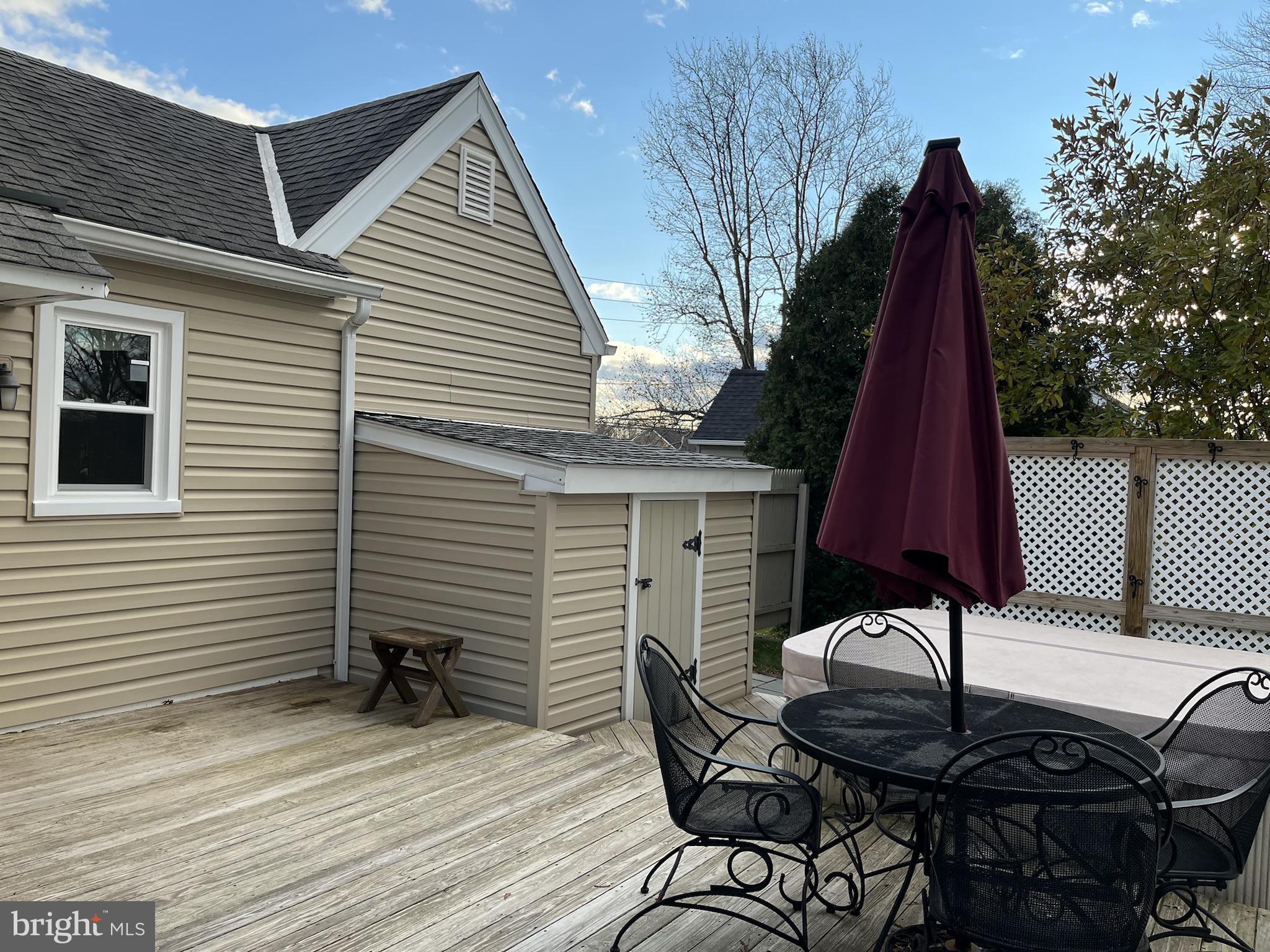 619 Elroy Road Souderton, PA 18964 - Photo 5 of 43 Rear deck