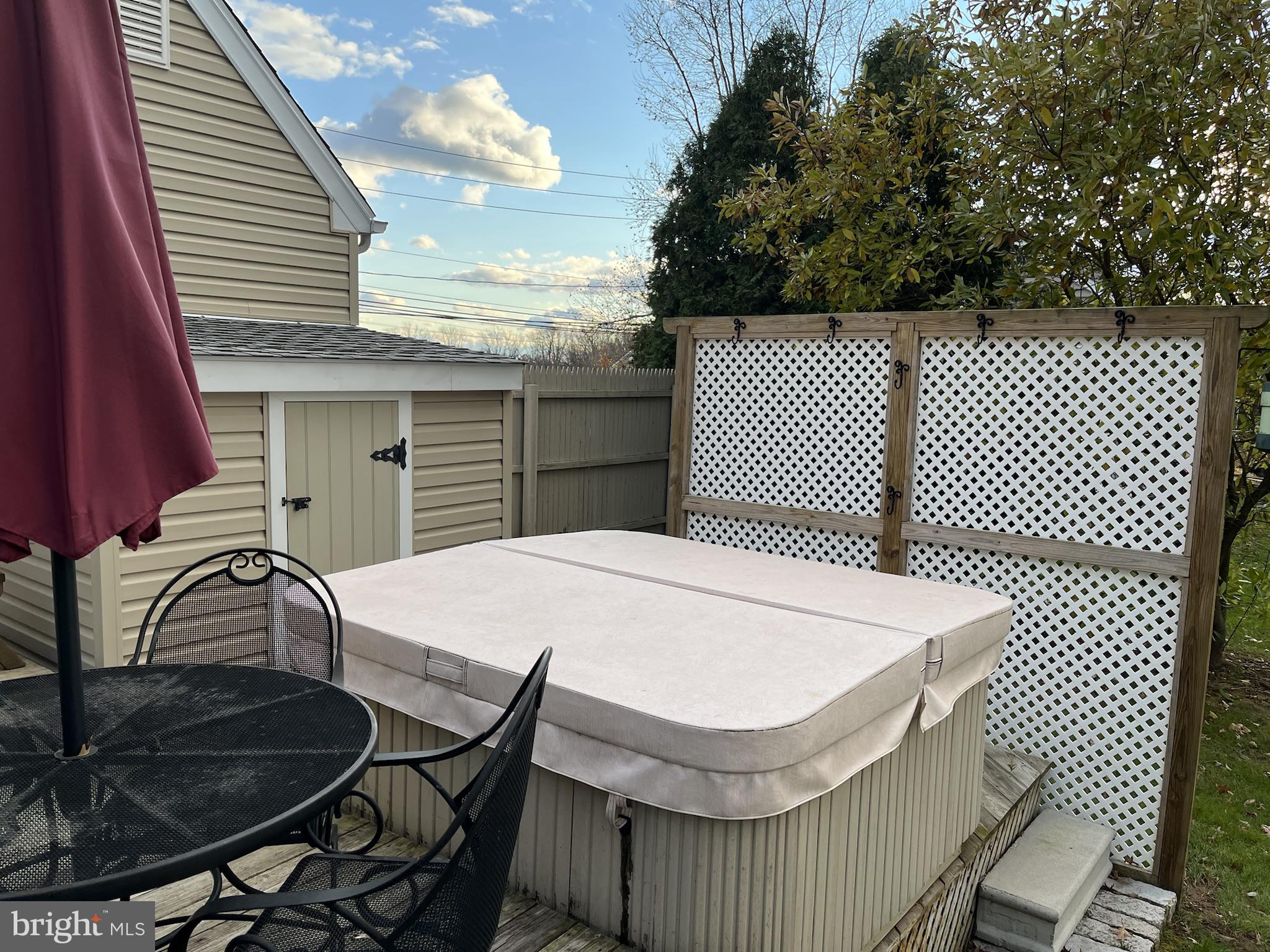 619 Elroy Road Souderton, PA 18964 - Photo 7 of 43 Hot tub on deck