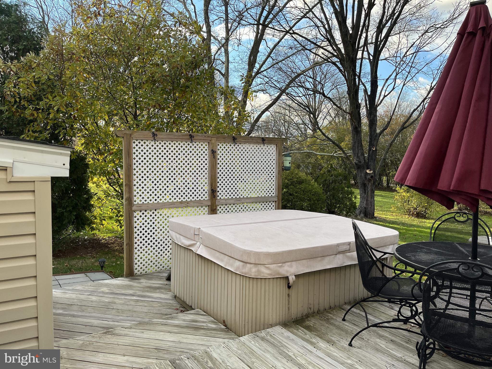 619 Elroy Road Souderton, PA 18964 - Photo 8 of 43 Deck w hot tub