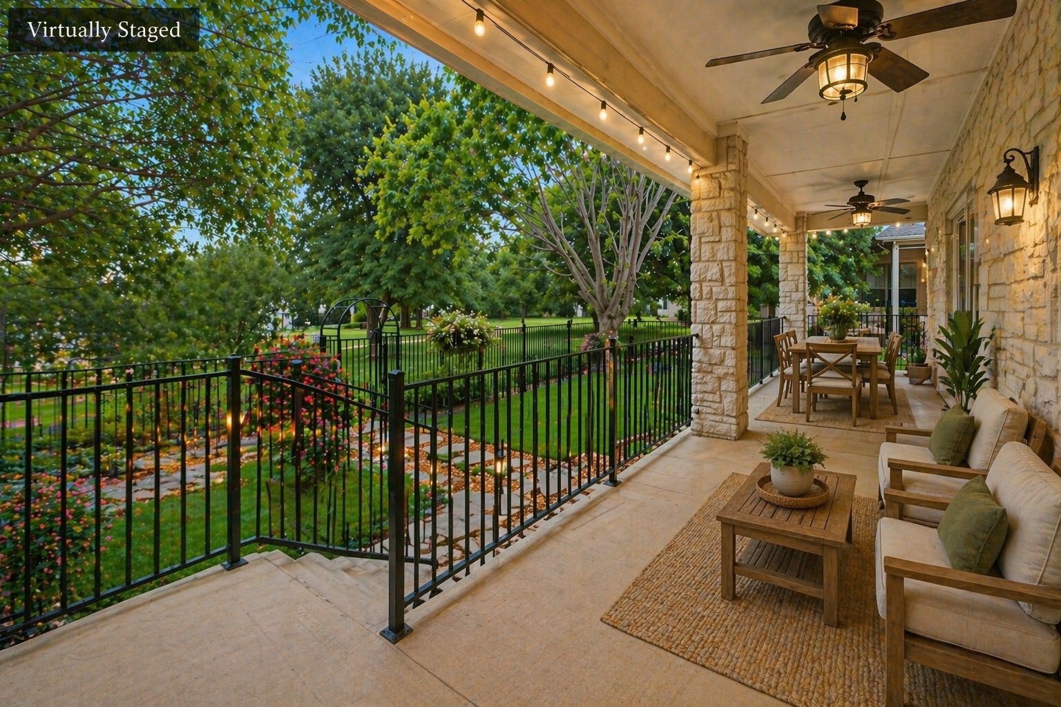 815 River Walk Trail Georgetown, TX 78633 - Photo 26 of 36 a view of a balcony with chairs