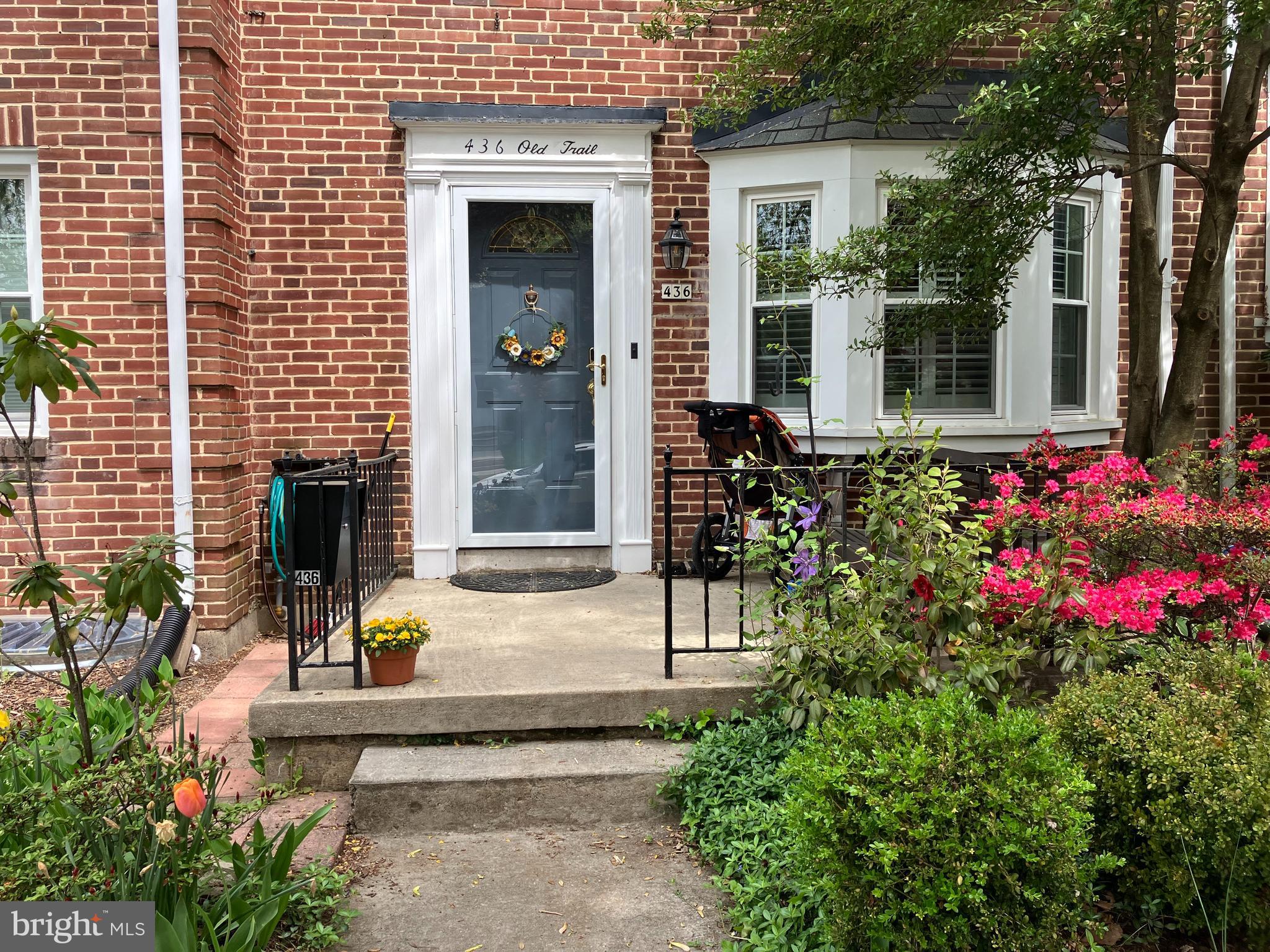 436 Old Trail Baltimore, MD 21212 - Photo 2 of 32 front view of a house with a porch