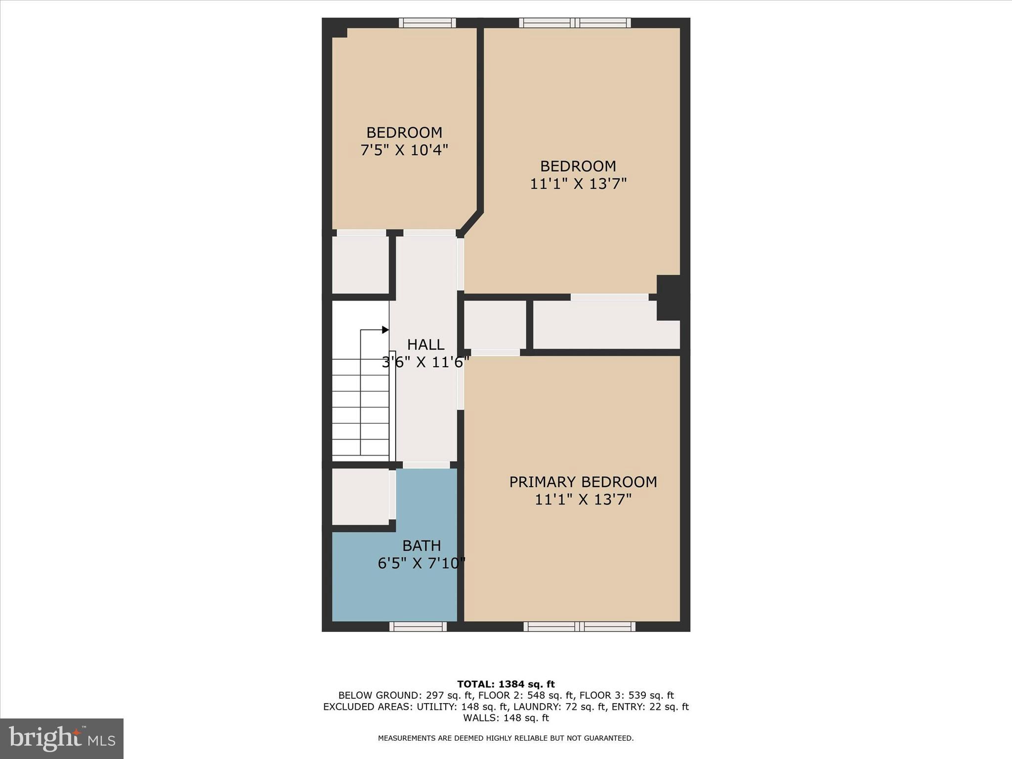 436 Old Trail Baltimore, MD 21212 - Photo 30 of 32 a picture of a bench in front of a wall