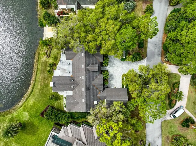 a view of a porch with a yard