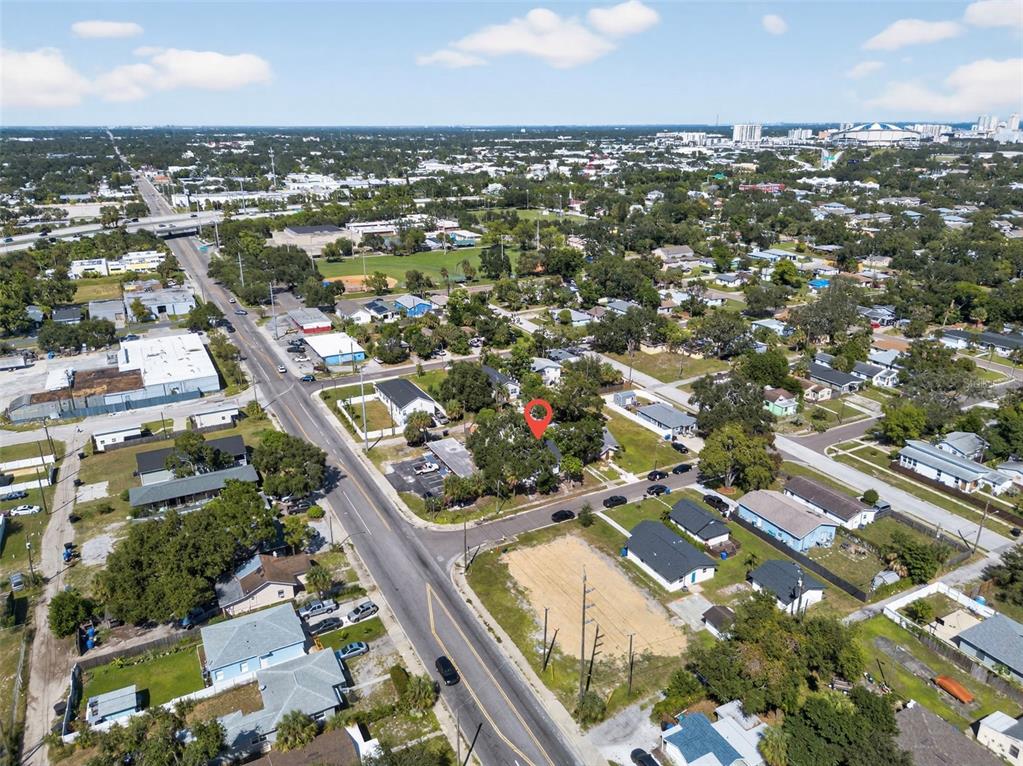 2725 14th Avenue South St. Petersburg, FL 33712 - Photo 40 of 41 an aerial view of residential houses with outdoor space