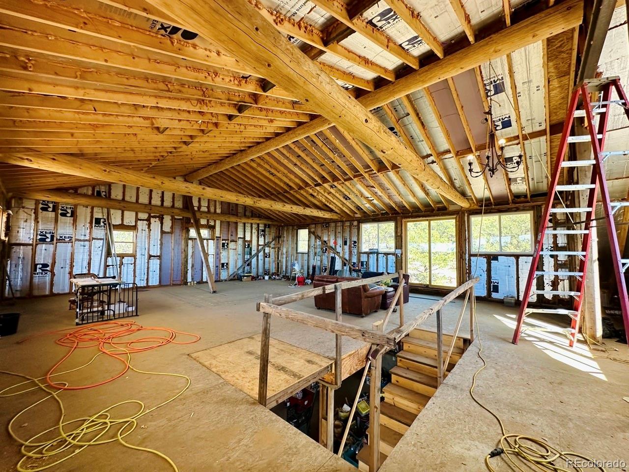 1751 Summitview Way Crestone, CO 81131 - Photo 23 of 50 a view of a patio with table and chairs