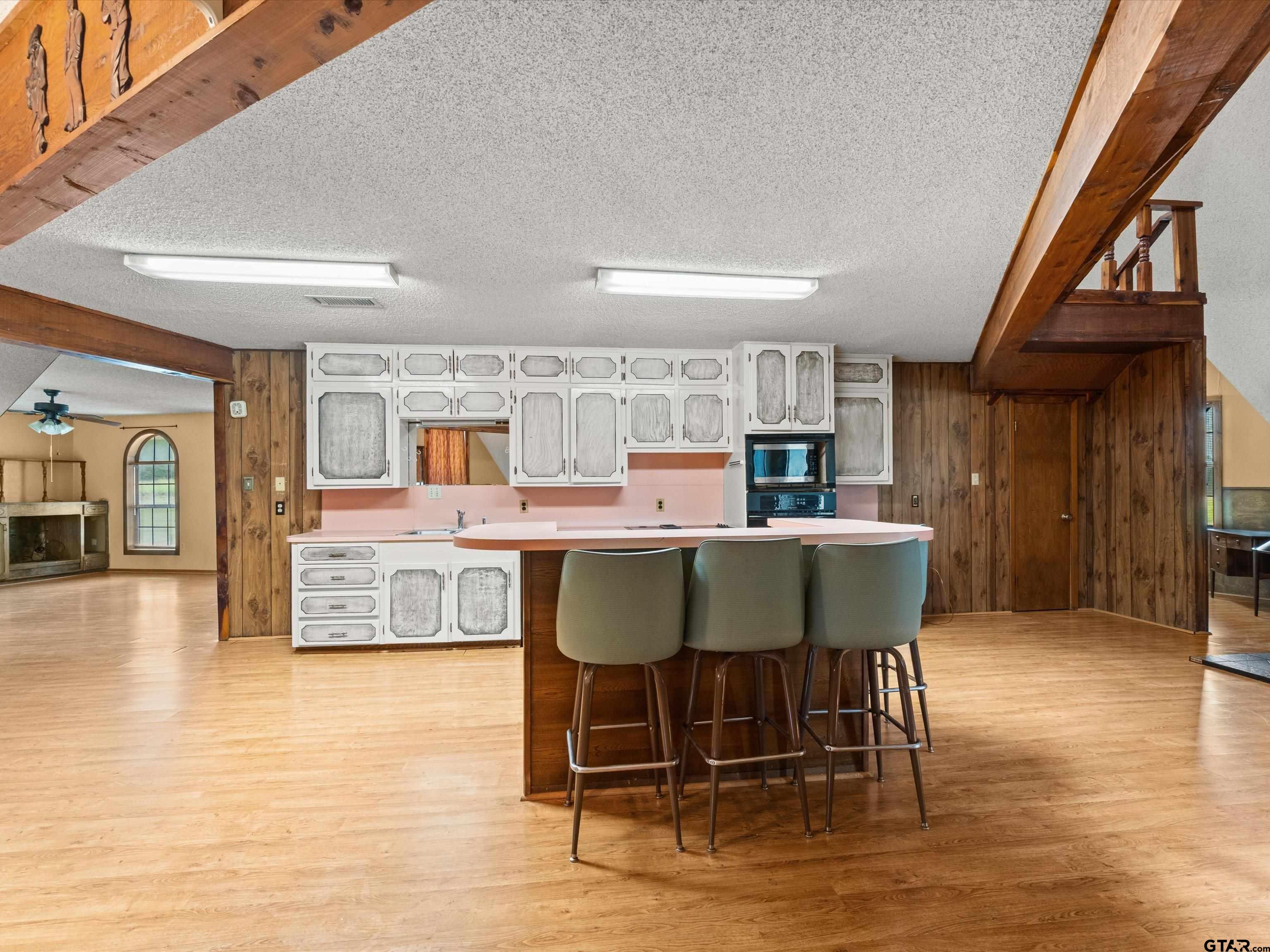 637 County Road 3201 Daingerfield, TX 75638 - Photo 14 of 33 a view of a dining room with furniture and wooden floor