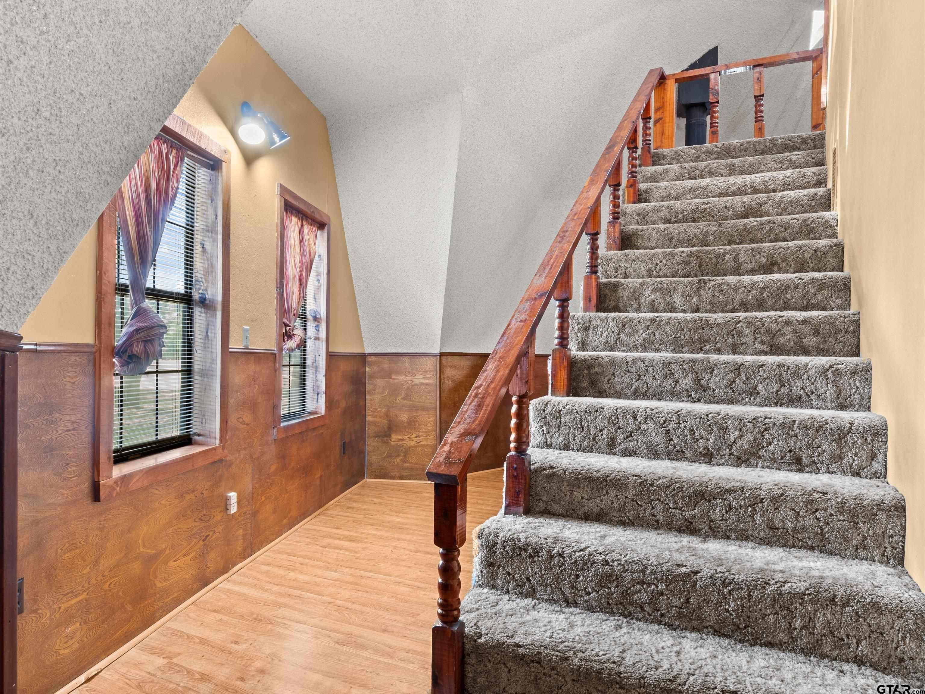 637 County Road 3201 Daingerfield, TX 75638 - Photo 23 of 33 a view of entryway and hall with wooden floor