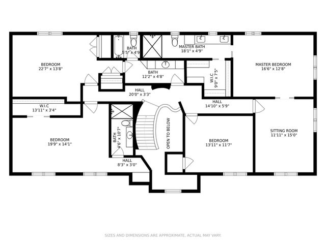a picture of a floor plan