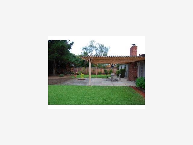 1124 Springer Road Los Altos, CA 94024 - Photo 8 of 9 a outdoor living space with furniture and garden