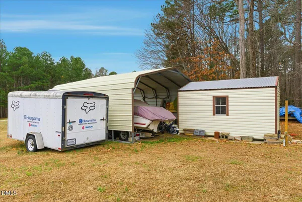a house view with a outdoor space