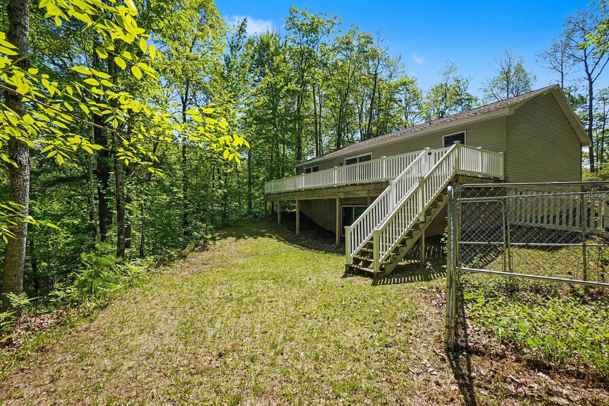 6360 West 8 Mile Road Irons, MI 49644 - Photo 17 of 25 Back of House