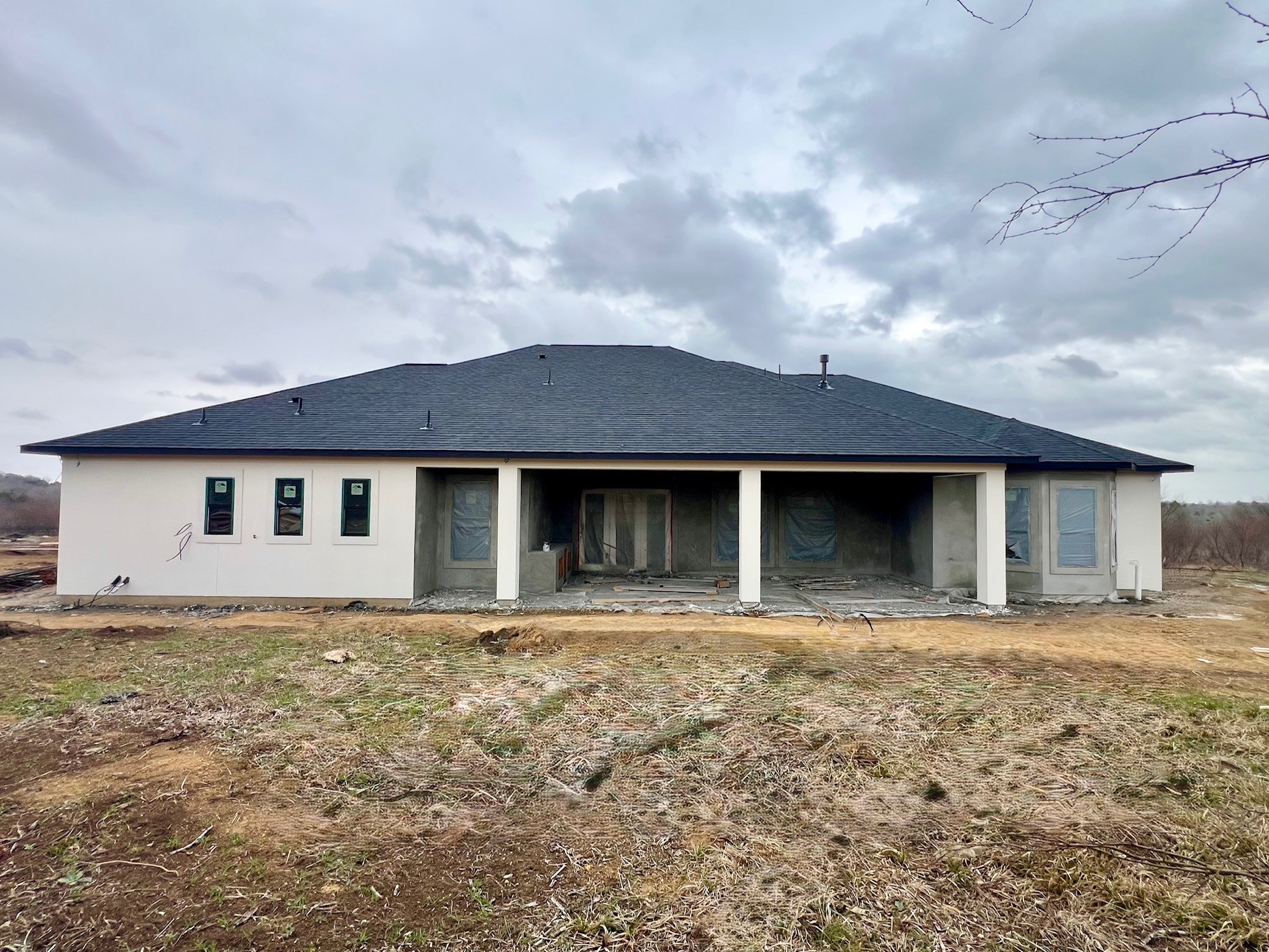 14380 Childress Rnch Drive Washington, TX 77880 - Photo 8 of 11 front view of house with a yard