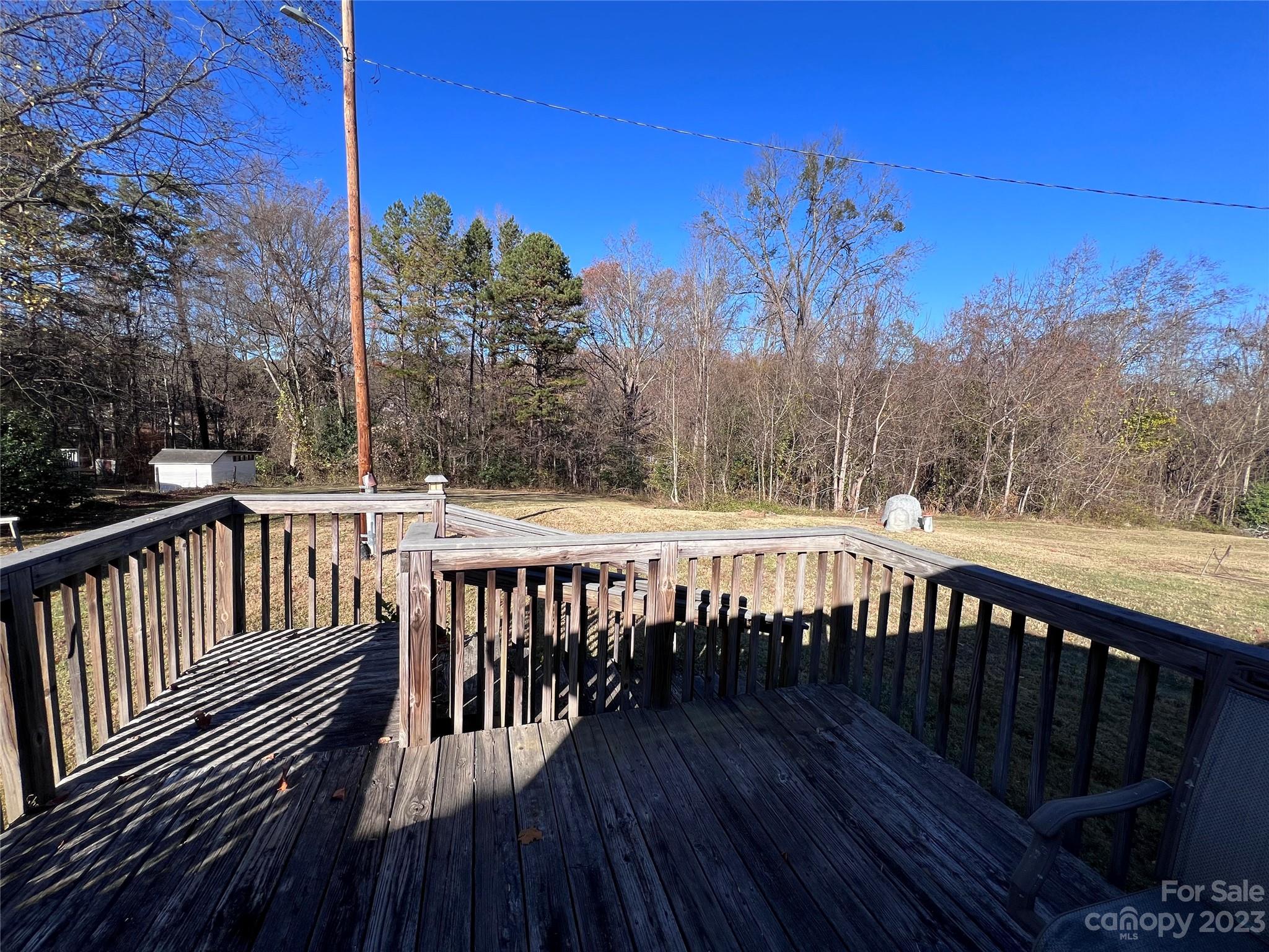 127 River Loop Road Belmont, NC 28012 - Photo 30 of 34 a view of a wooden roof deck