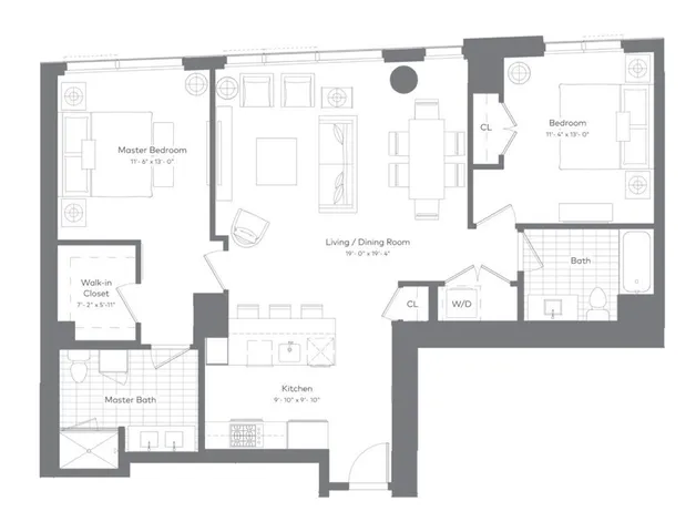 $2,286,000 | 188 Brookline Avenue, Unit 22E, Boston, MA 02215