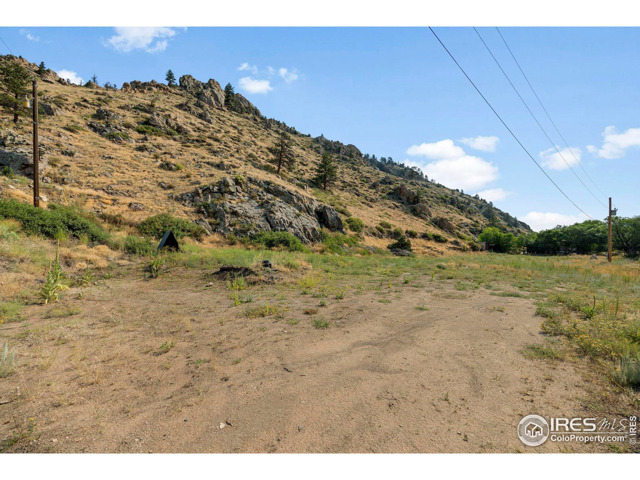 33032 Poudre Canyon Road Bellvue, CO 80512 - Photo 10 of 10 a view of a dry yard