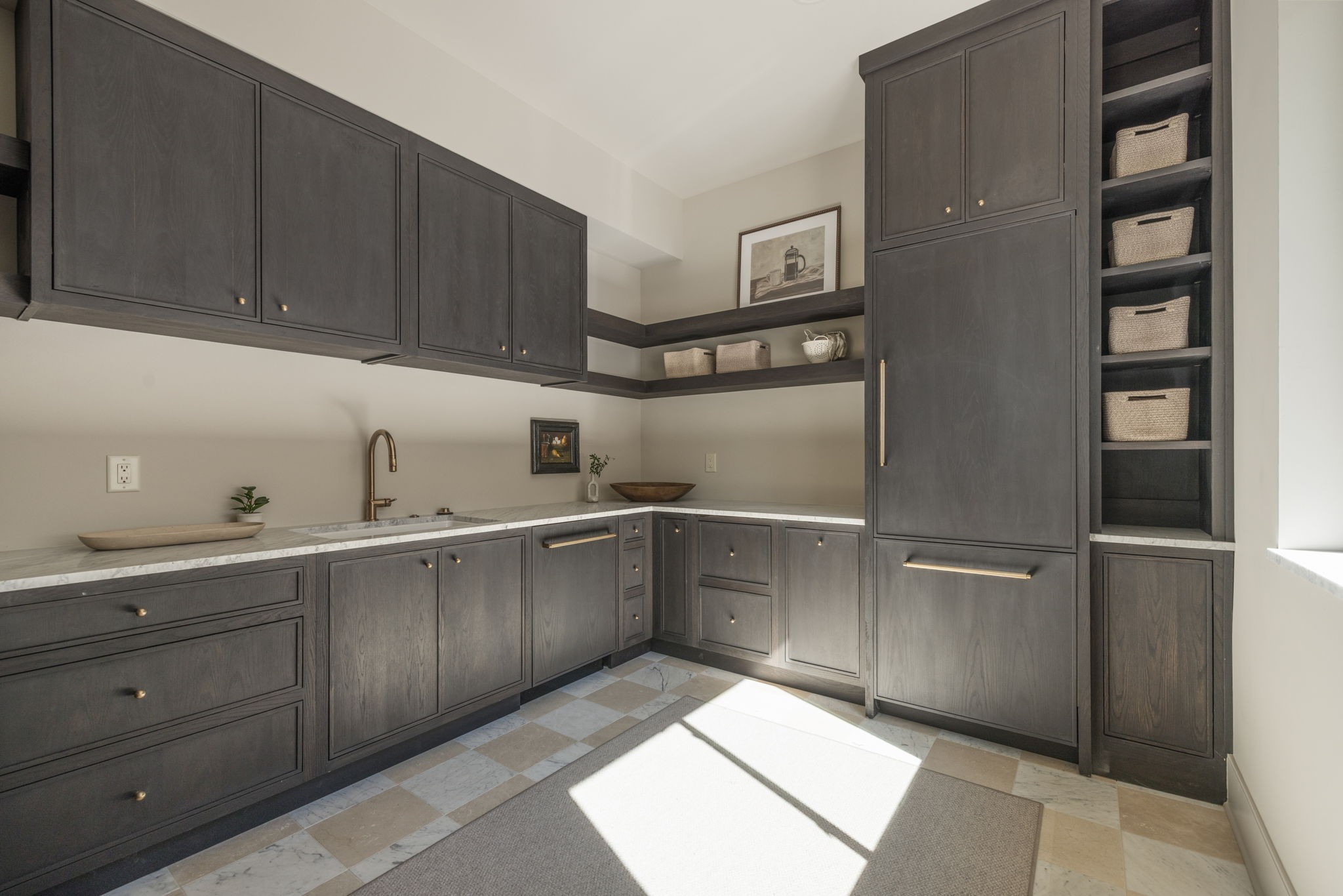1049 Overton Lea Road Nashville, TN 37220 - Photo 24 of 53 a kitchen with a cabinets and chandelier