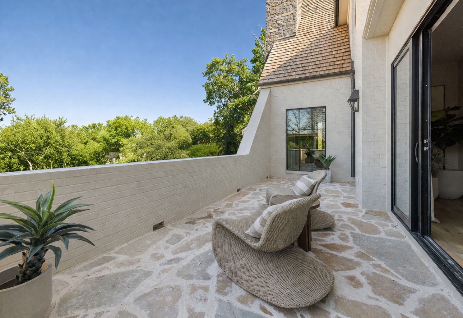1049 Overton Lea Road Nashville, TN 37220 - Photo 30 of 53 a view of balcony and patio