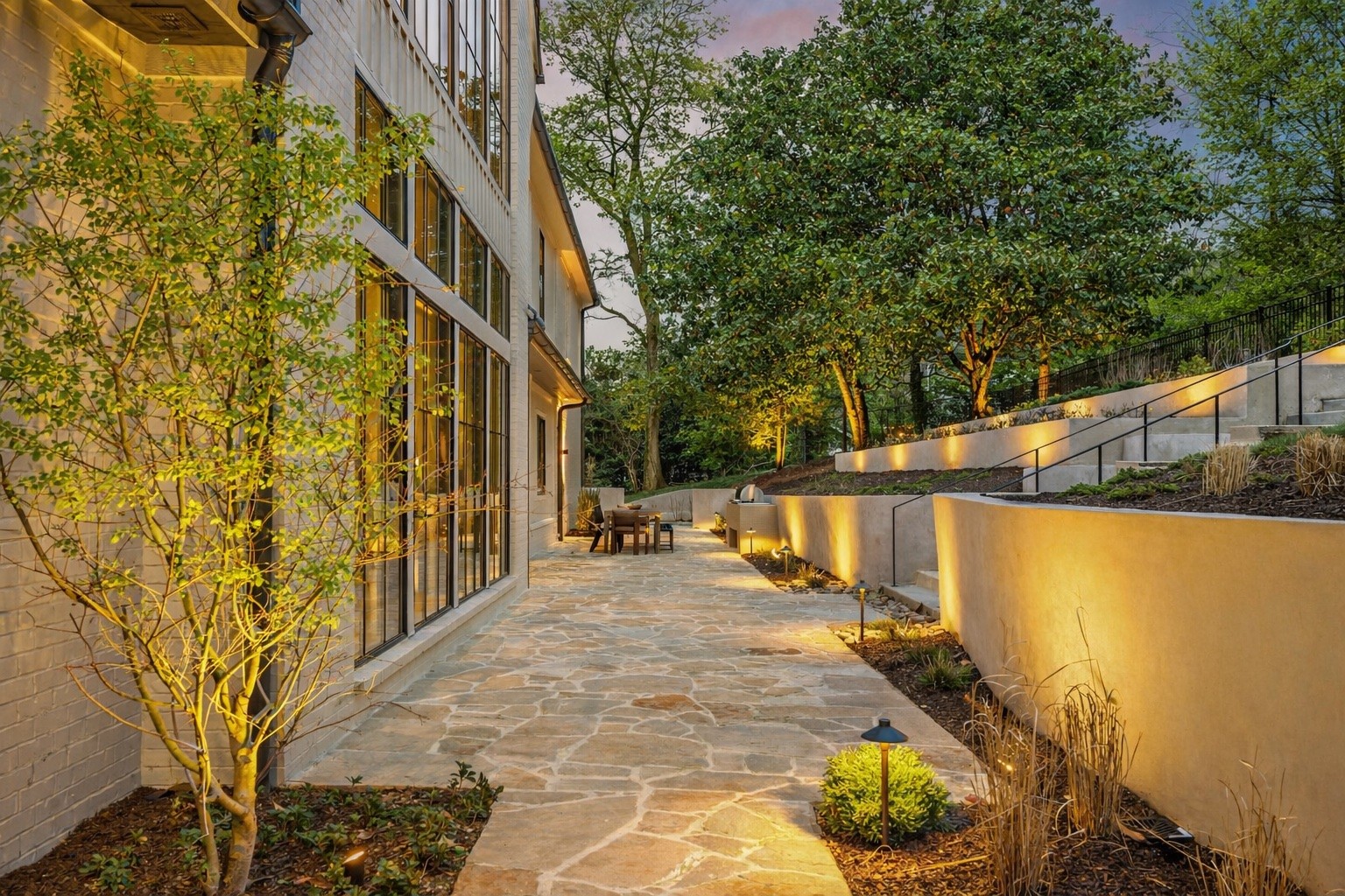 1049 Overton Lea Road Nashville, TN 37220 - Photo 48 of 53 a view of residential house with wooden fence