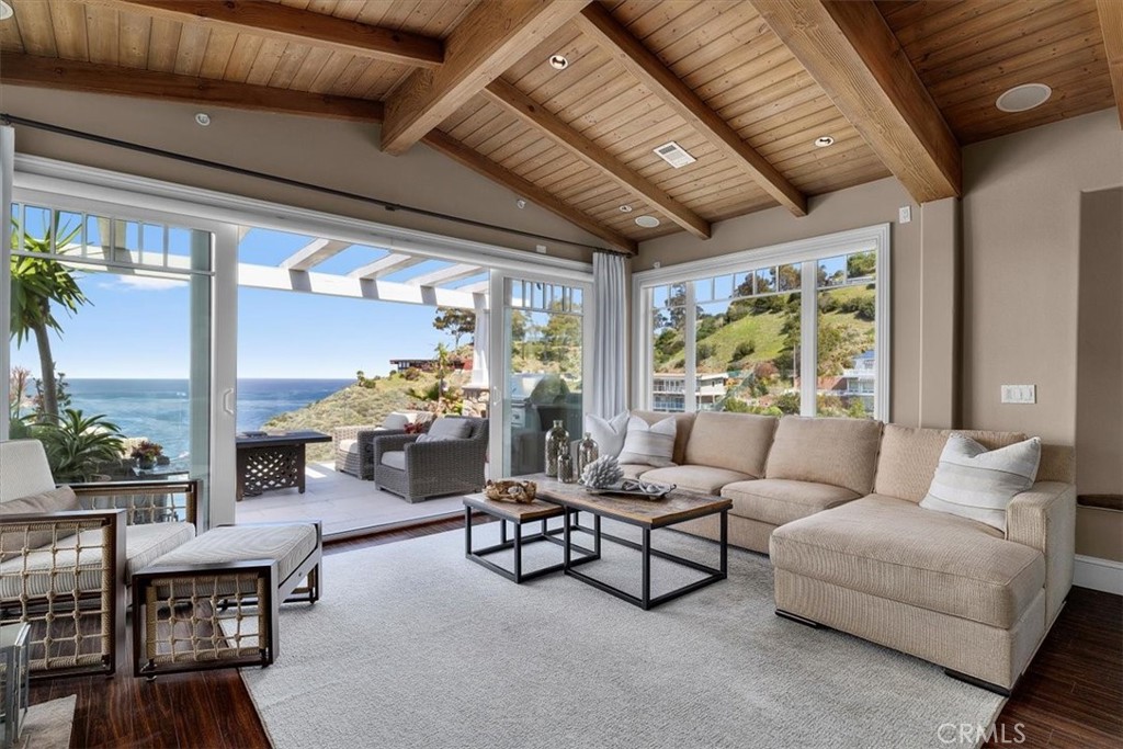 133 Upper Terrace Road Avalon, CA 90704 - Photo 12 of 72 a living room with furniture and a large window