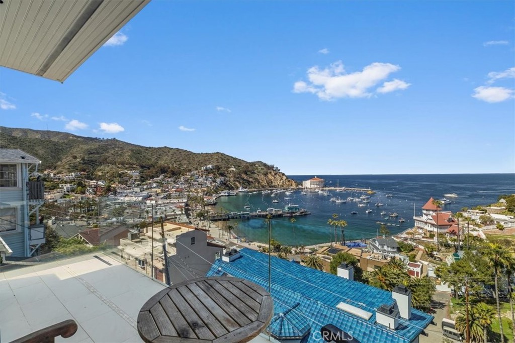 133 Upper Terrace Road Avalon, CA 90704 - Photo 44 of 72 a view of a city with ocean