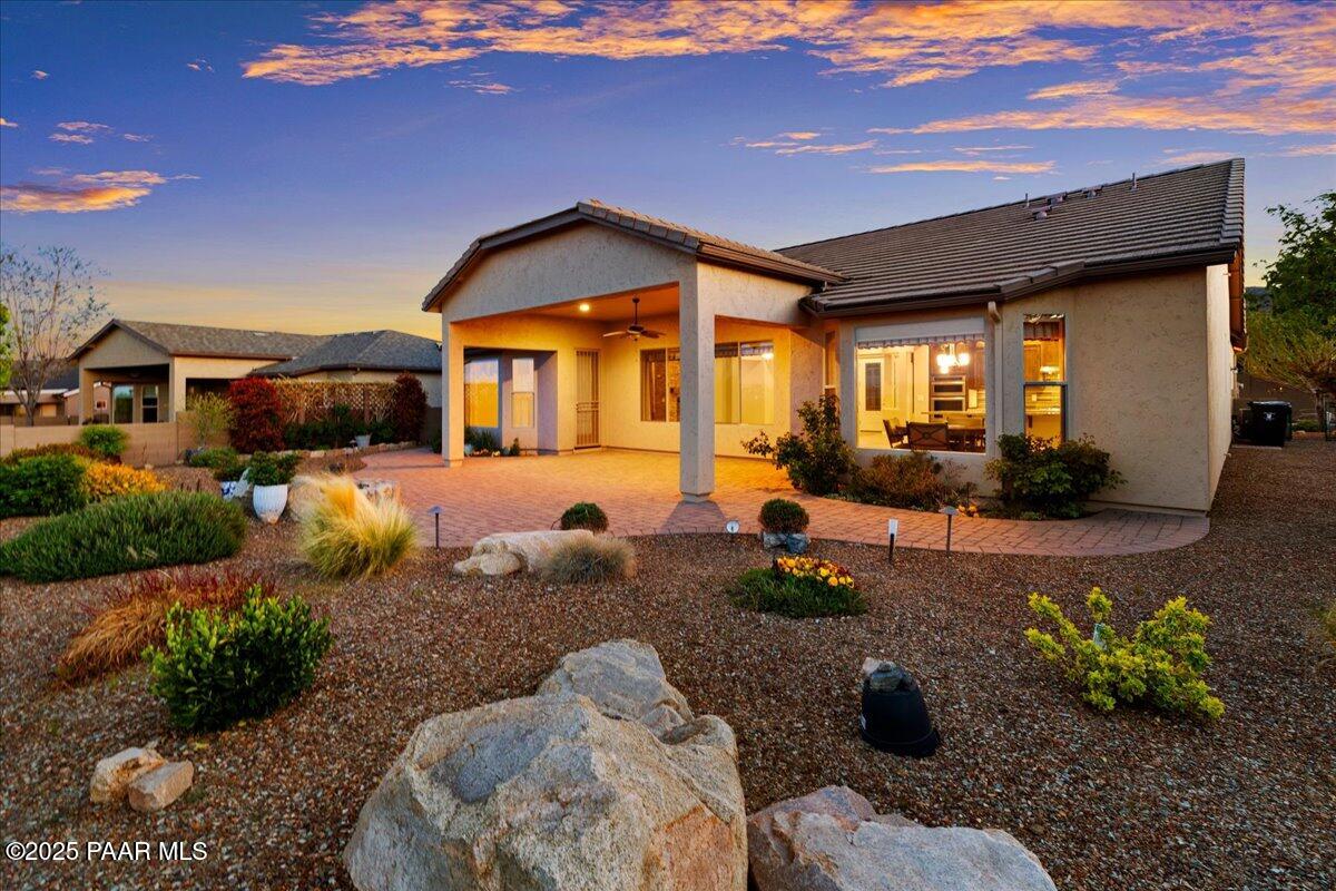 1149 Stack Rock Road Prescott Valley, AZ 86314 - Photo 44 of 85 a front view of a house with a yard