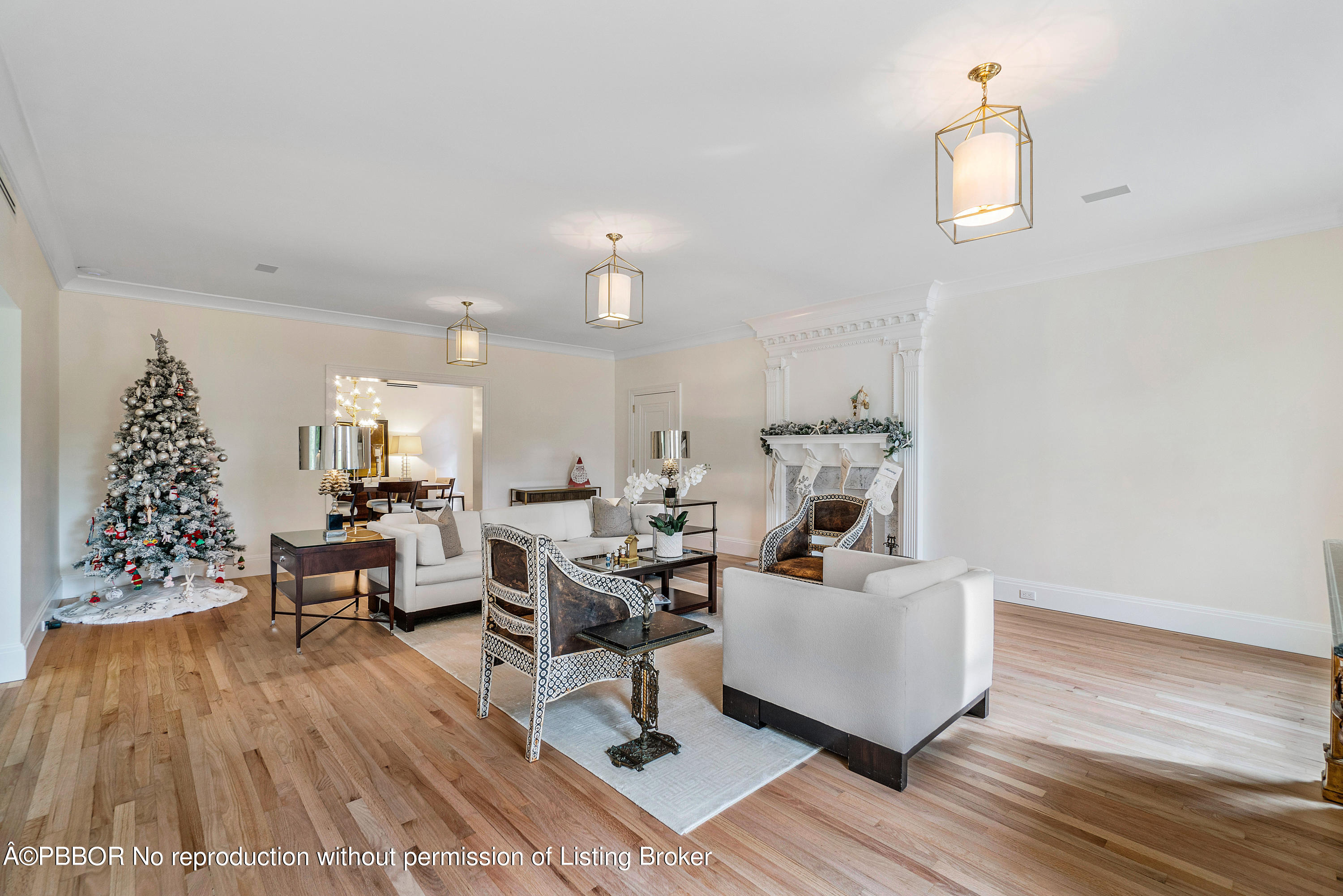 145 Kings Road Palm Beach, FL 33480 - Photo 5 of 25 a living room with furniture and a wooden floor