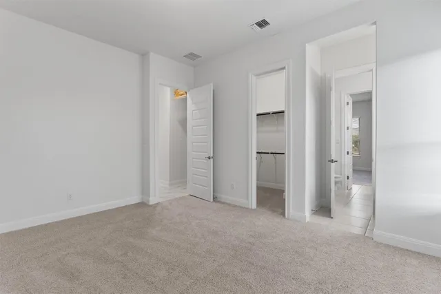 a view of empty room