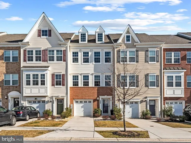 a front view of a building and a street