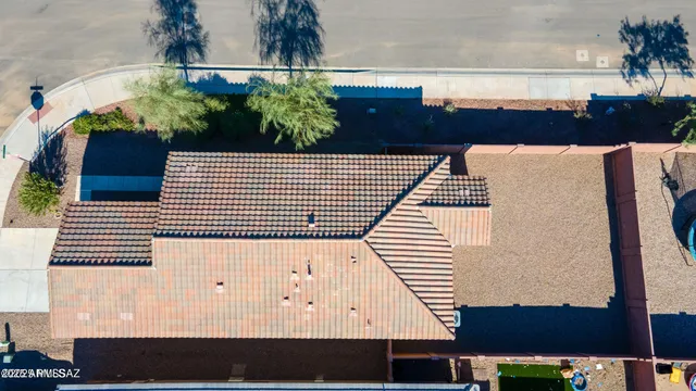 a front view of a house with a ocean view