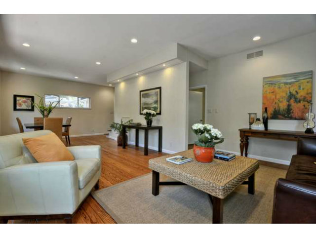 1030 Covington Road Los Altos, CA 94024 - Photo 8 of 14 a living room with furniture and wooden floor
