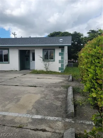 a house with a outdoor space