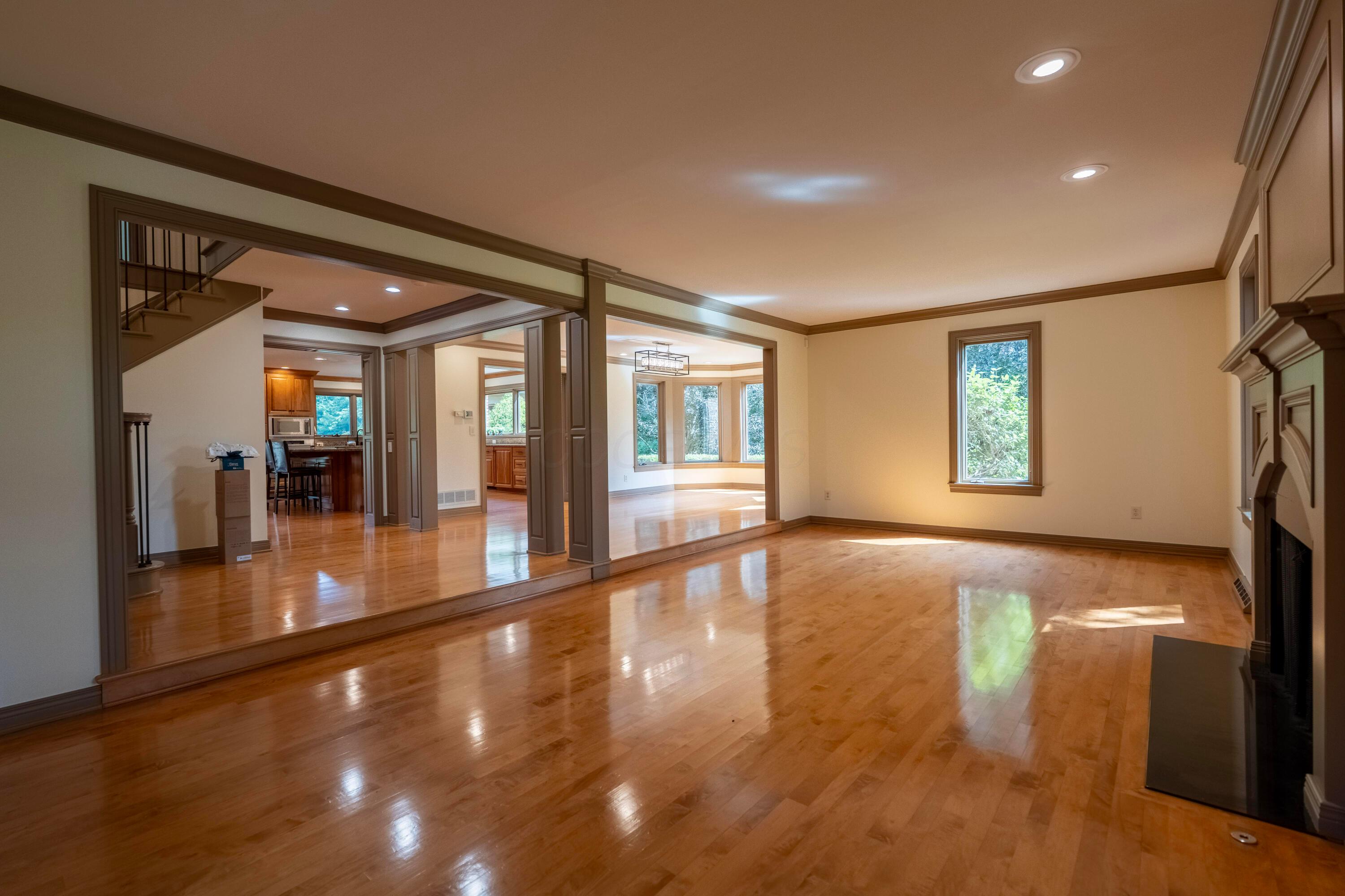 7601 Perry Road Delaware, OH 43015 - Photo 21 of 70 Den, Dining Room, Kitchen