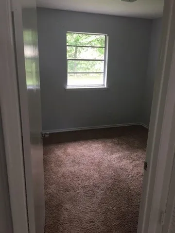 a view of room with window