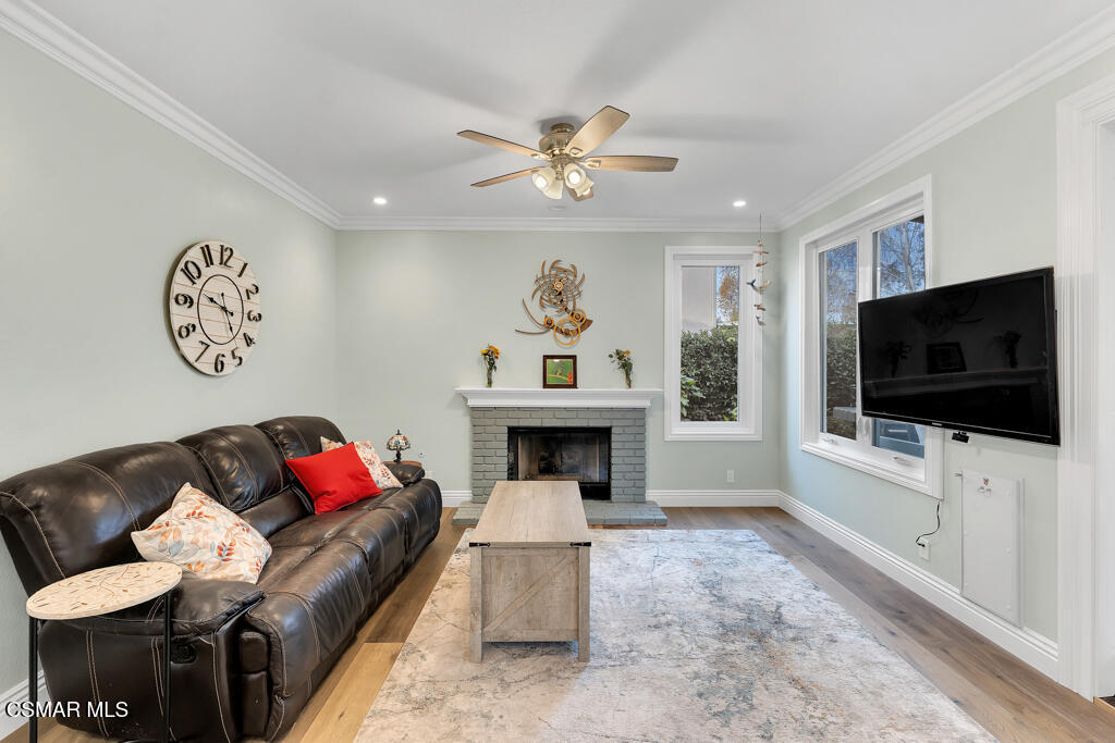 11177 Terraceridge Road Moorpark, CA 93021 - Photo 15 of 54 a living room with furniture and a flat screen tv